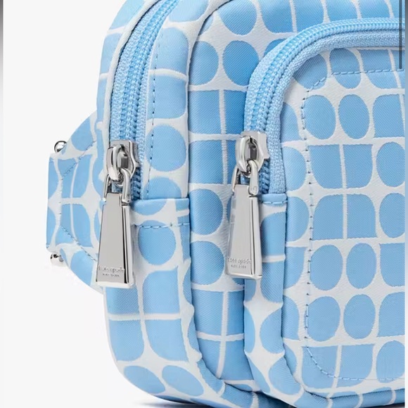 Kate Spade Noel Jacquard Belt Bag
Astral Blue 
NWT Waist
Bags & Fanny Packs - Picture 6 of 16
